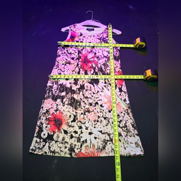 Perceptions Sleeveless Scoop Neck KneeLength Dress - Picture 12 of 13